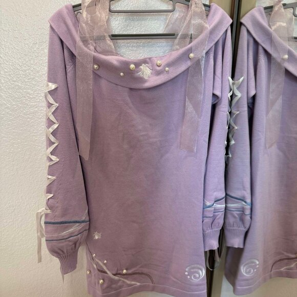 Genshin Impact Kokomi Knit Dress - Size M - Picture 3 of 5